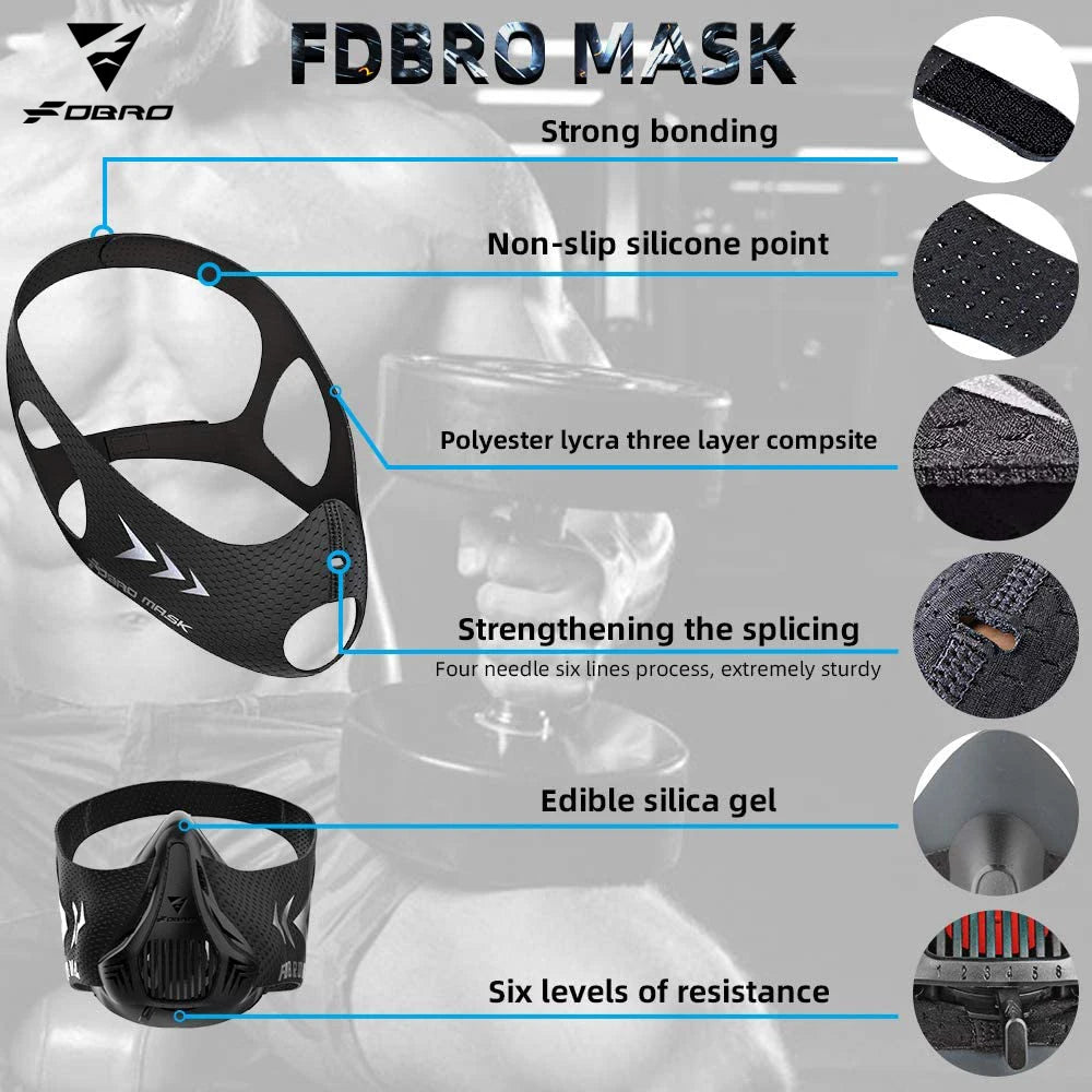 Running Elevation Training Mask - Boost Endurance & Cardio