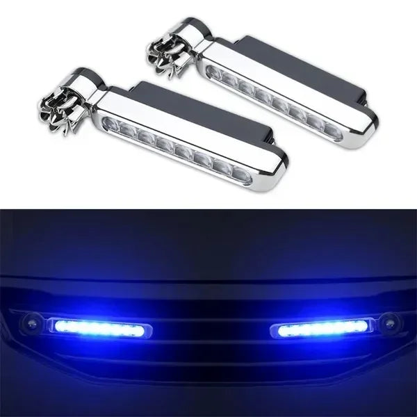 Wind-Powered Car LED Daytime Running Light – 8 LED DRL