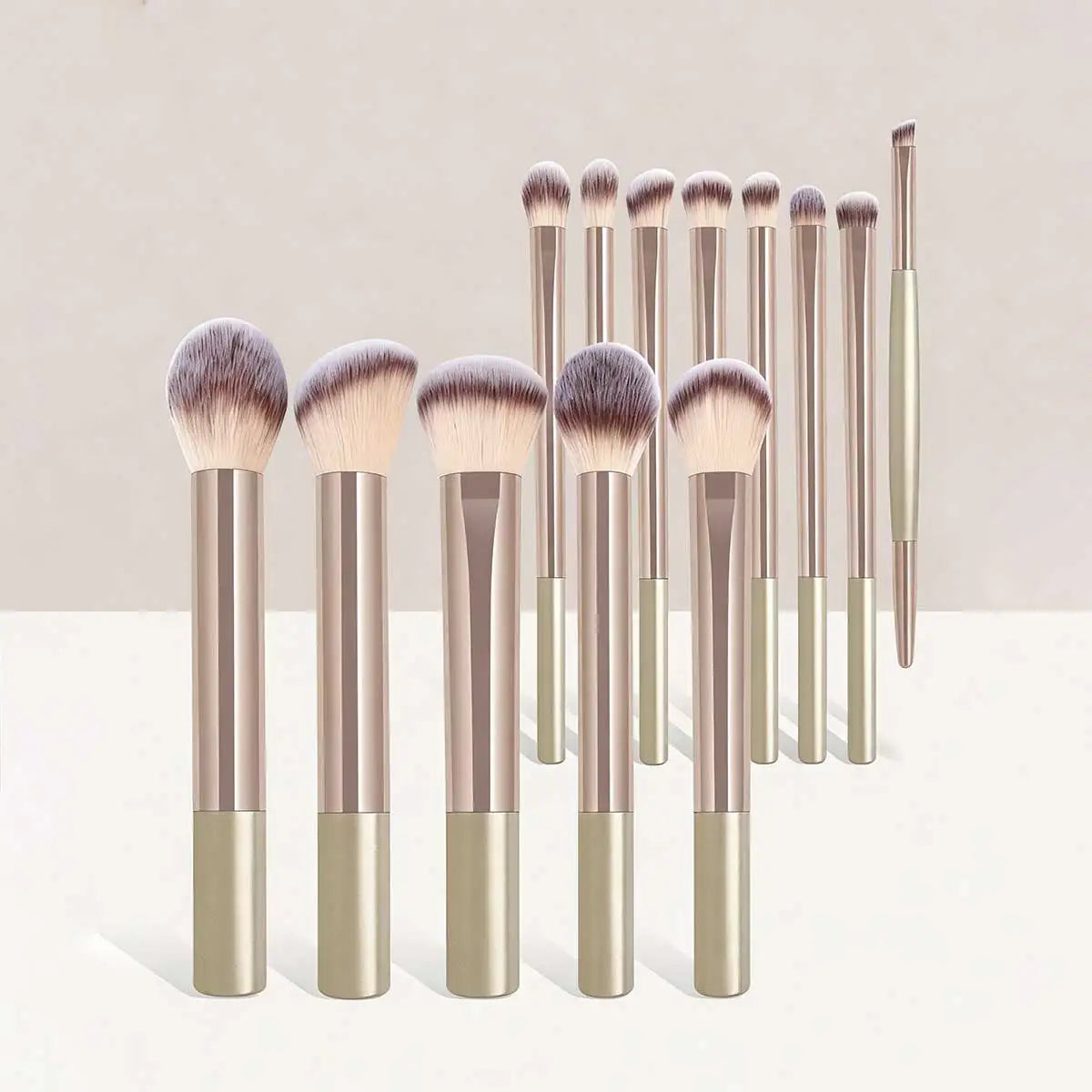 13pc Makeup Brush Set – Foundation, Concealer, Eyeshadow & Kabuki Blending Brushes
