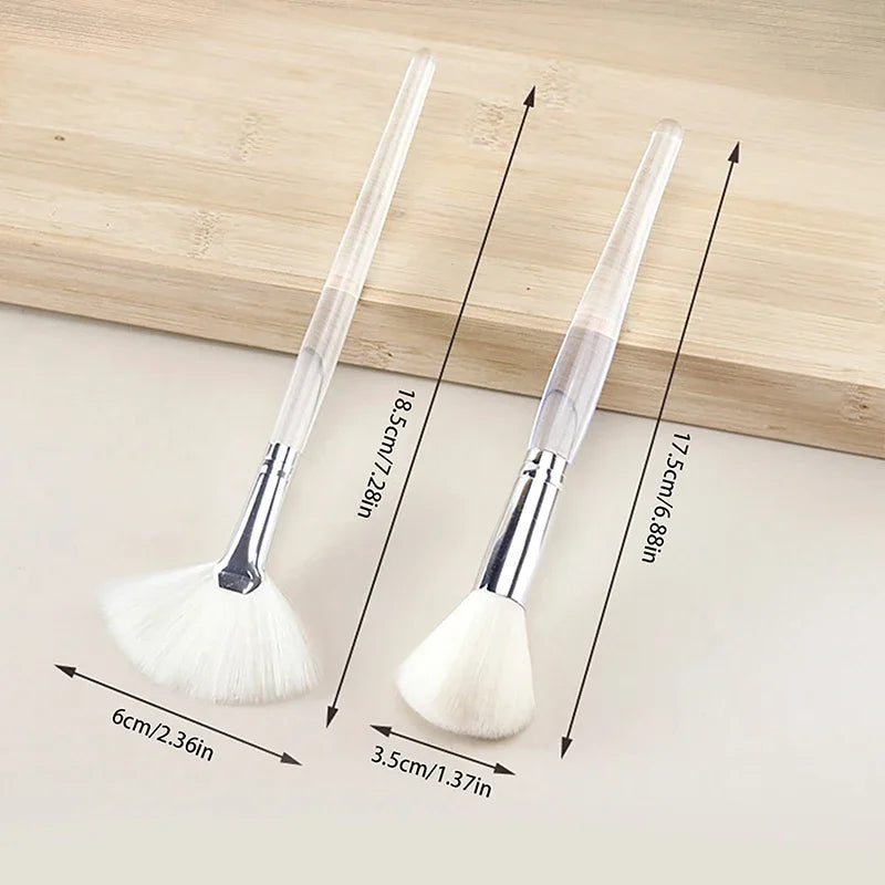 Soft Facial Cleansing & Mask Brush – Portable Skin Care Tool