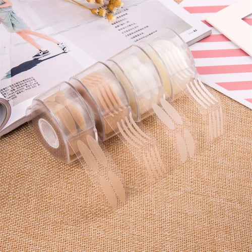 600pc Double Fold Eyelid Tape – Invisible Self-Adhesive Eye Lash Shadow Patch