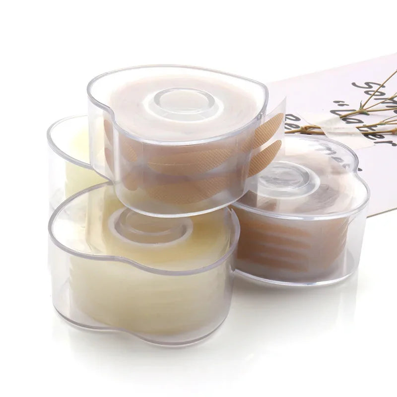 600pc Double Fold Eyelid Tape – Invisible Self-Adhesive Eye Lash Shadow Patch