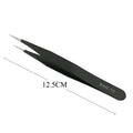Professional Eyelash Extension Tweezers with Fiber Tips