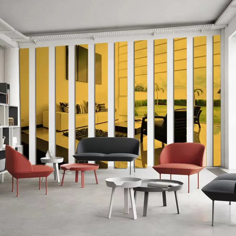 10/20pc DIY Acrylic Mirror Wall Stickers – TV Background & Room Art Decor