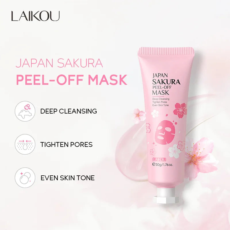 Sakura 24K Gold Blackhead Peel-Off Face Mask 50g – Deep Cleansing