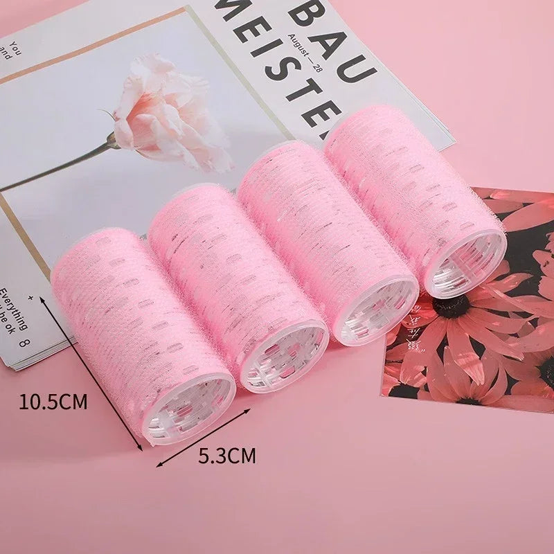 DIY Self-Adhesive Hair Rollers – Magic Styling Curlers for Women