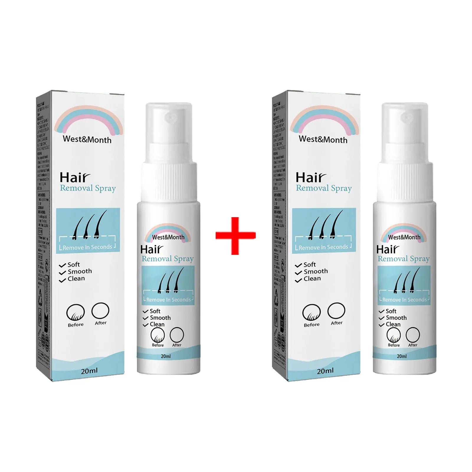 Permanent Hair Removal Spray – Natural Hair Growth Inhibitor 20ml