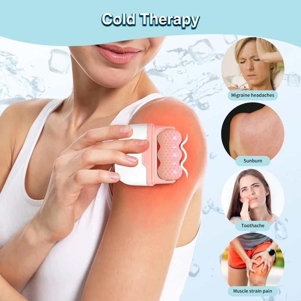 Double Head Ice Roller – Face & Eye Puffiness Relief