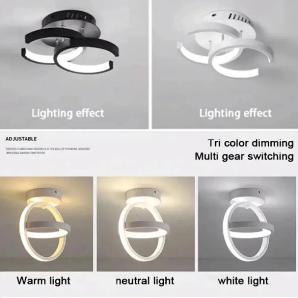 LED Strip Aisle Ceiling Light – Modern Minimalist Corridor, Balcony & Staircase Lamp