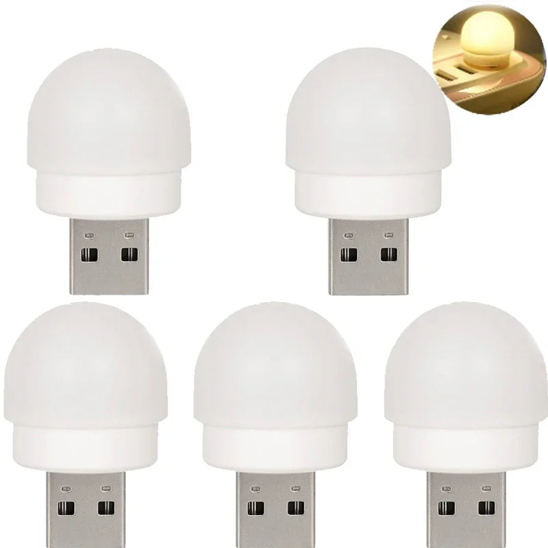 Mini USB LED Light – Portable Eye Protection Reading & Car Bulb Lamp
