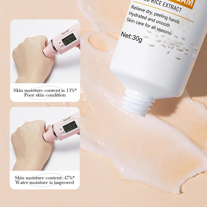 White Rice Hand Cream – Moisturising & Brightening