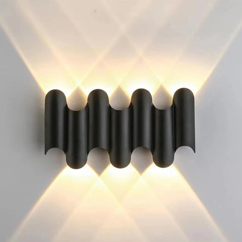 LED Outdoor Wall Light IP65 Waterproof – Porch, Garden & Indoor Bedroom Lamp