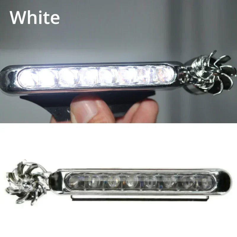Wind-Powered Car LED Daytime Running Light – 8 LED DRL