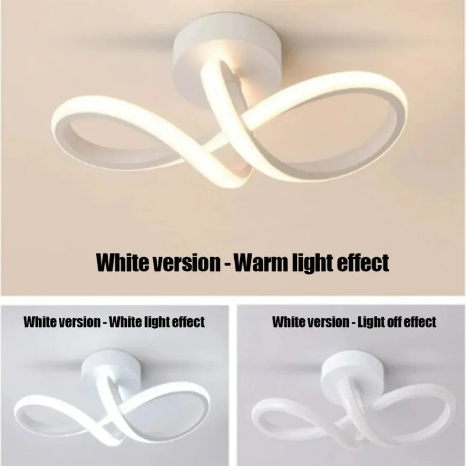 Nordic Minimalist LED Ceiling Light – Corridor, Living Room & Bedroom