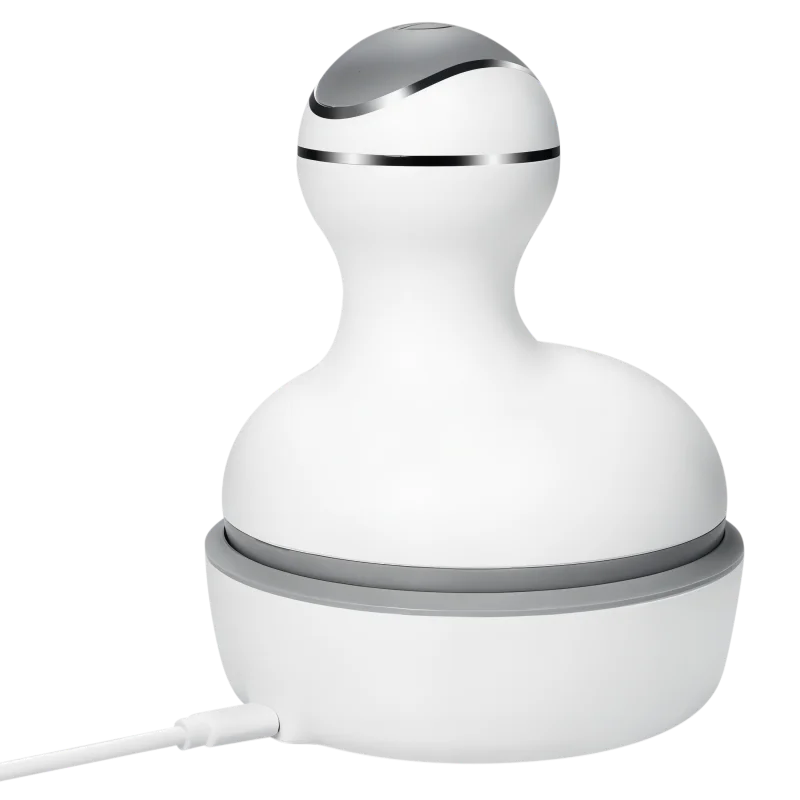 Cordless Scalp Massager – 4 Interchangeable Heads, Hair Growth