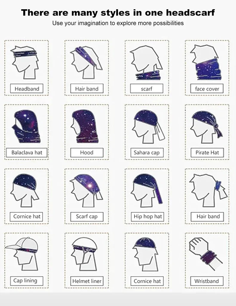Ice Silk UV Face Scarf & Neck Gaiter – Summer Sports Mask
