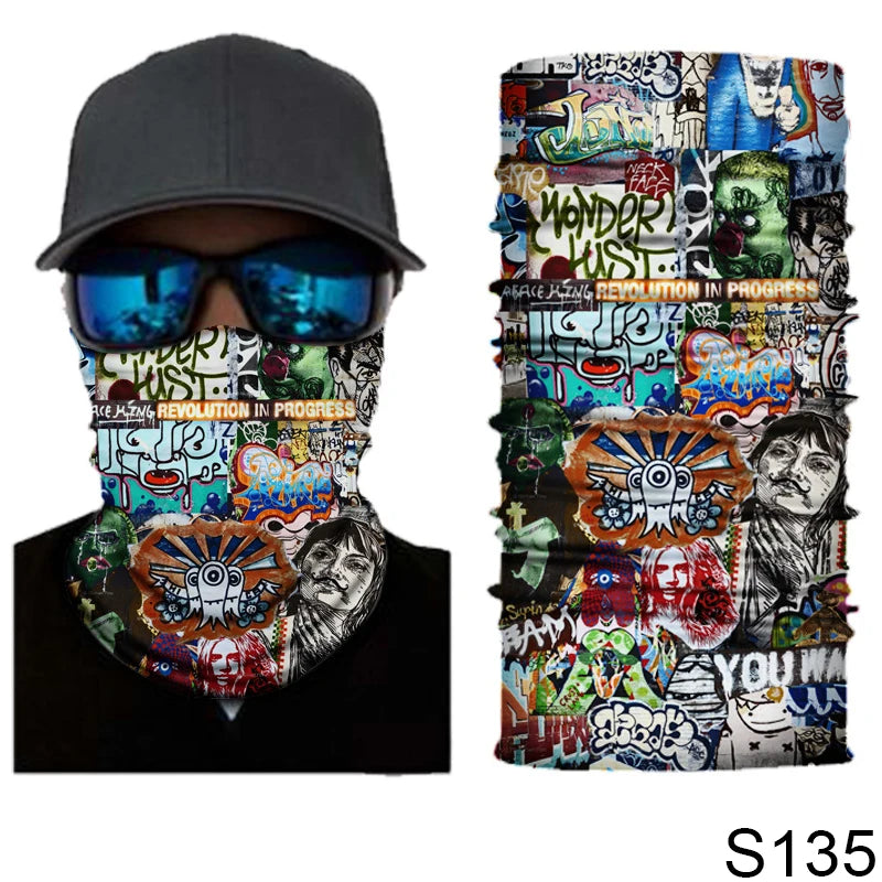 Breathable Cycling Face Mask & Neck Gaiter – Balaclava Snood