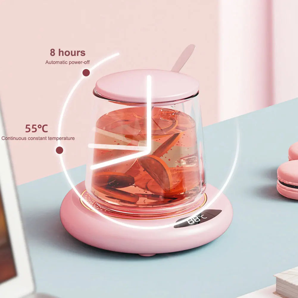 USB Coffee Mug Warmer – 3 Temperature Settings