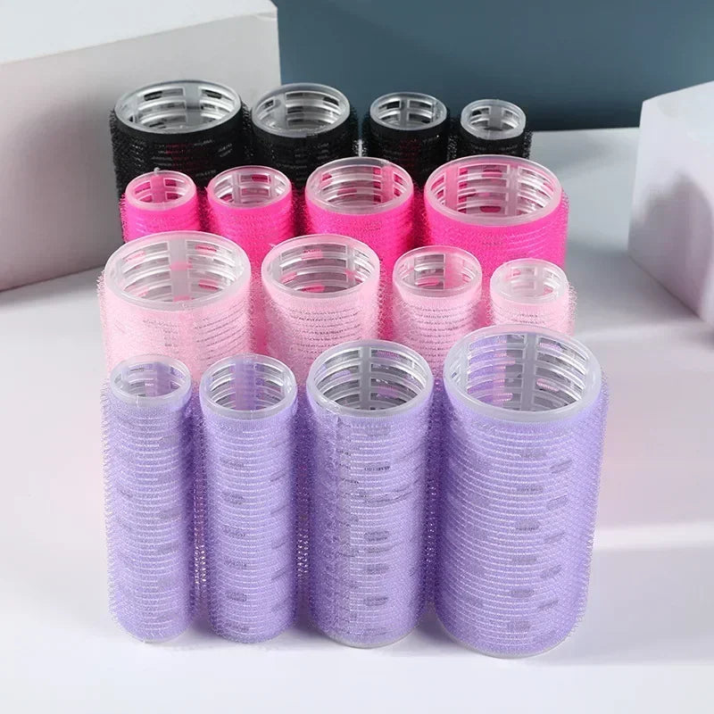 DIY Self-Adhesive Hair Rollers – Magic Styling Curlers for Women