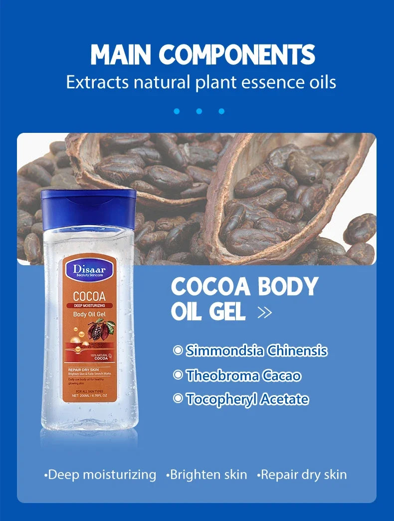 Aloe Vera Body Oil 200ml – Anti-Wrinkle & Moisturising
