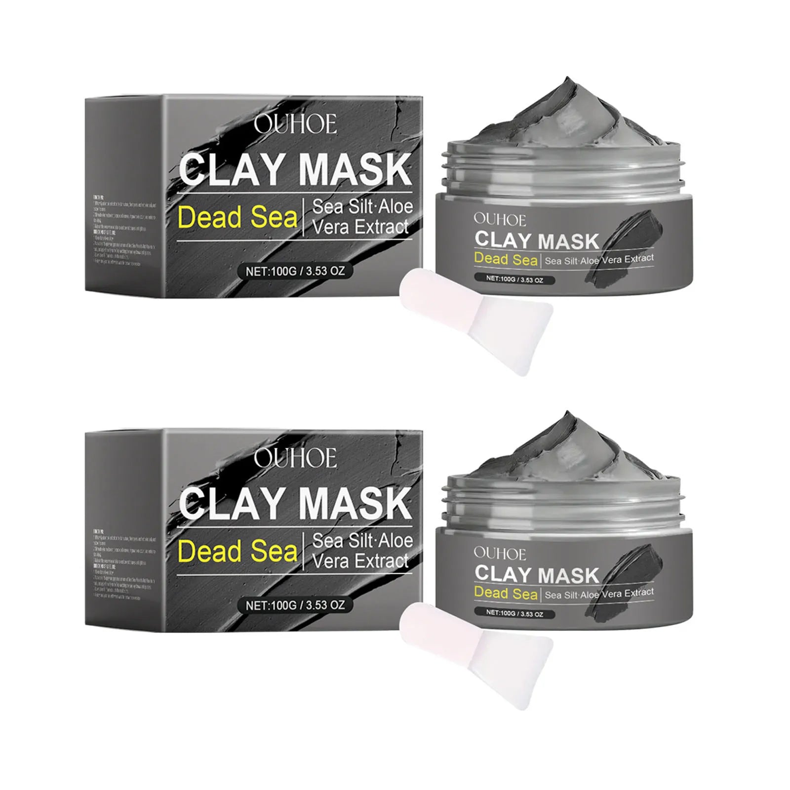 Dead Sea Mud Deep Cleansing Face Mask – Brightening, Hydrating & Acne Remover