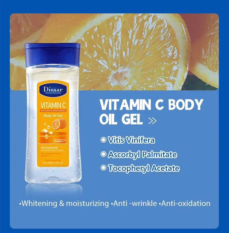 Aloe Vera Body Oil 200ml – Anti-Wrinkle & Moisturising