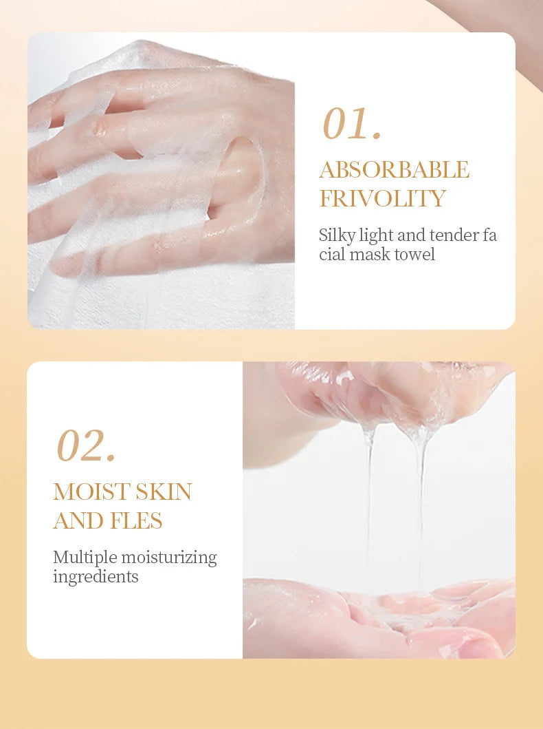 Collagen Face Masks – Moisturising & Firming (10 Pack)