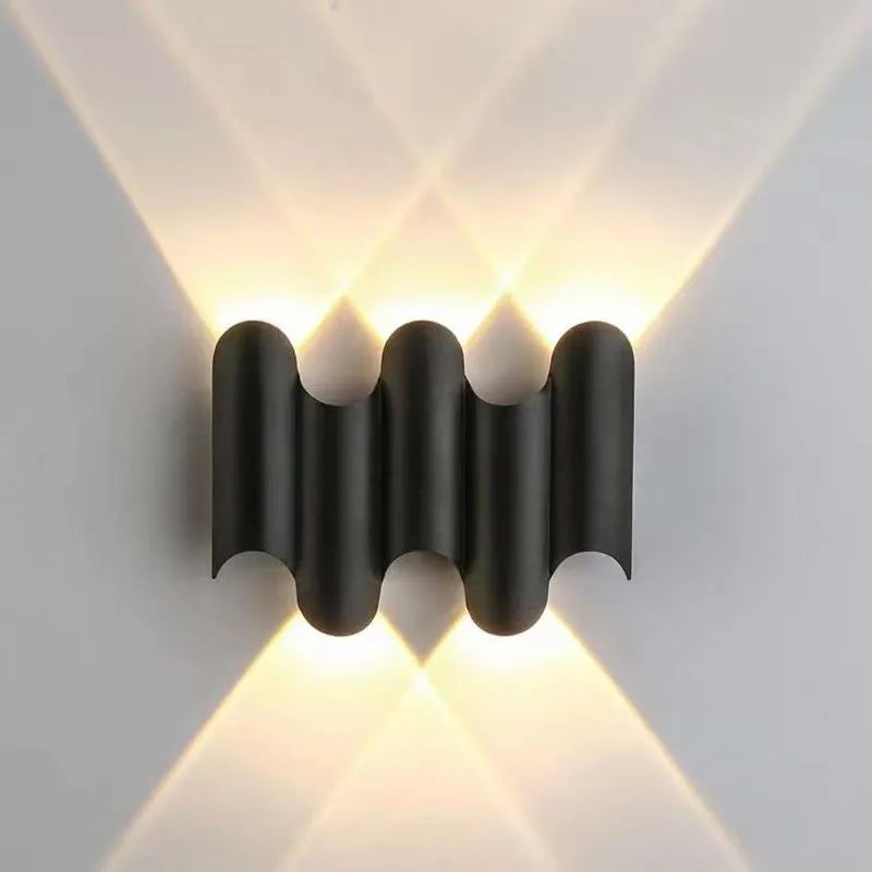 LED Outdoor Wall Light IP65 Waterproof – Porch, Garden & Indoor Bedroom Lamp