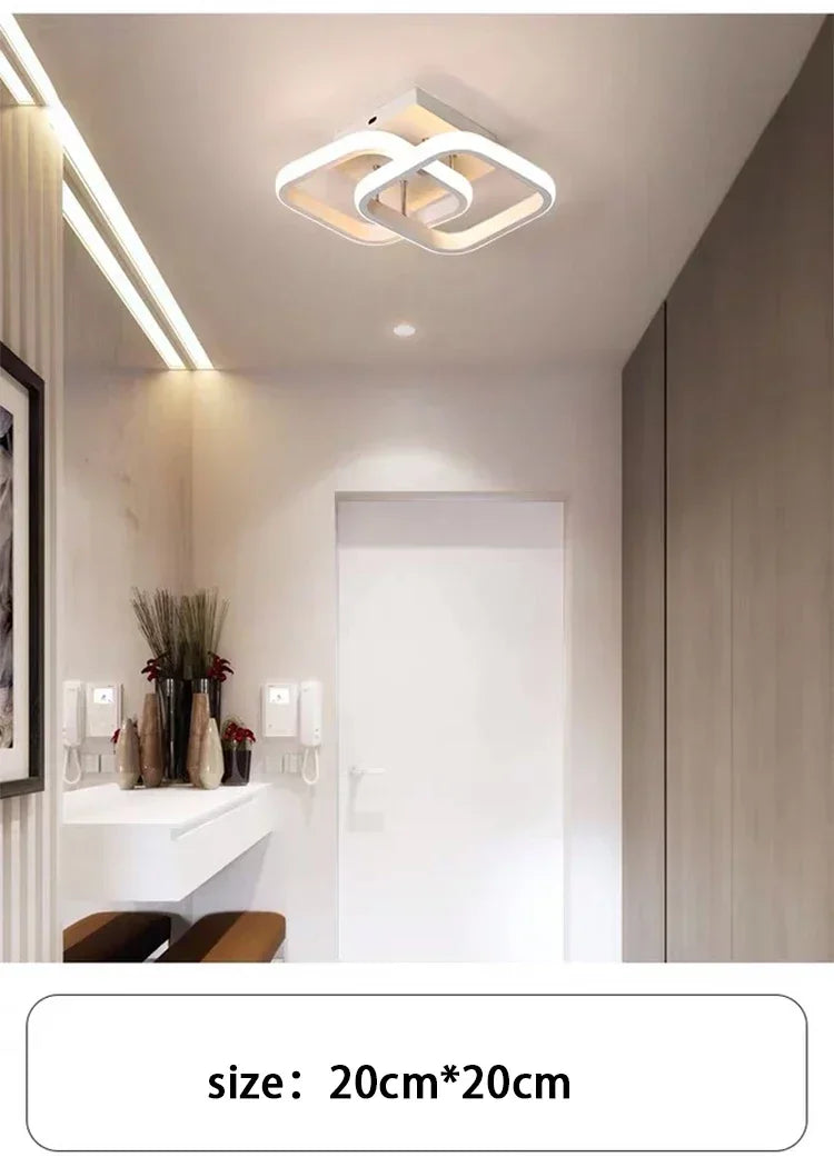 LED Strip Aisle Ceiling Light – Modern Minimalist Corridor, Balcony & Staircase Lamp