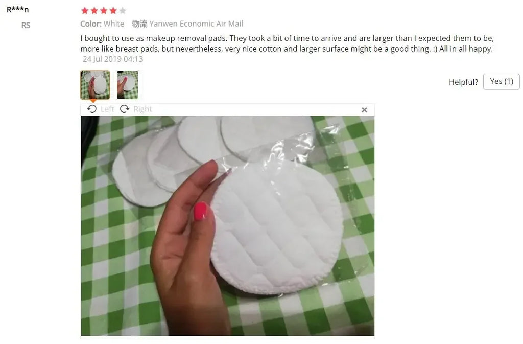 Reusable Bamboo Makeup Remover Pads – Washable Cotton Rounds
