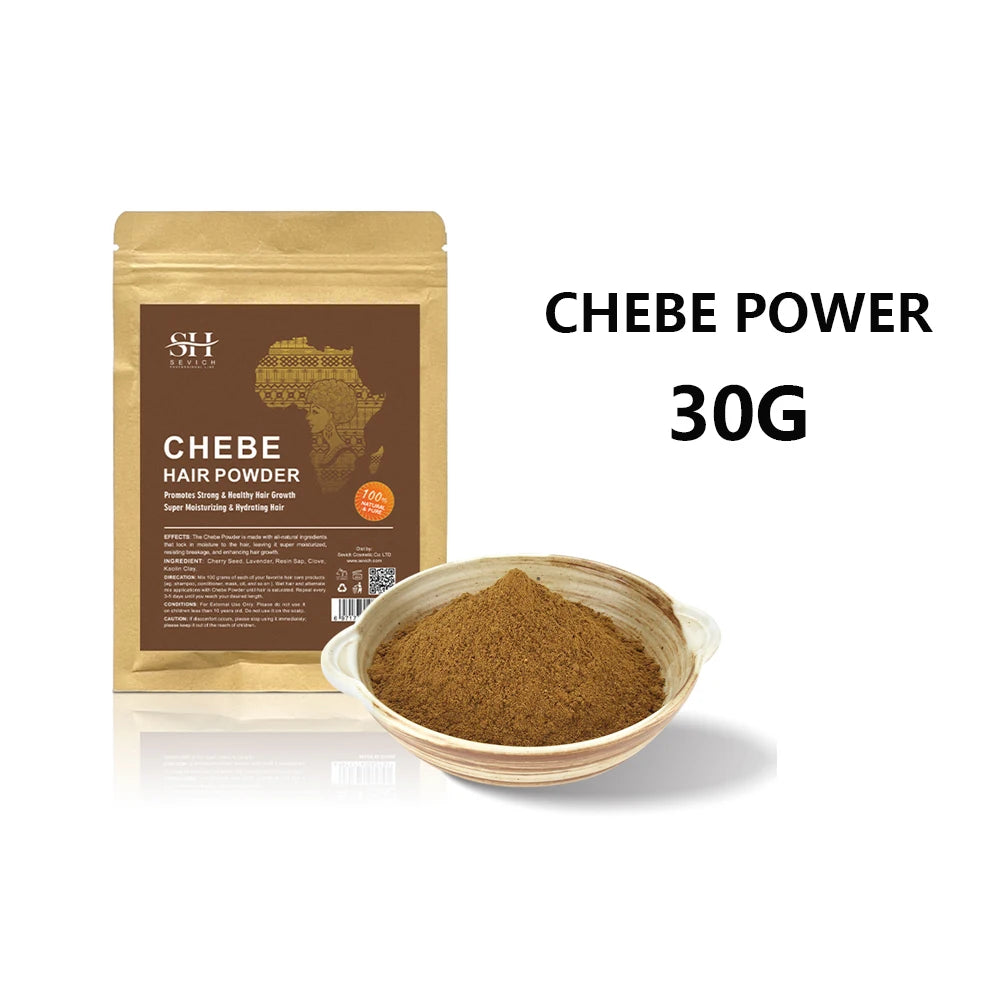 Chebe Anti-Hair Loss Set – Traction Alopecia Treatment Shampoo & Conditioner