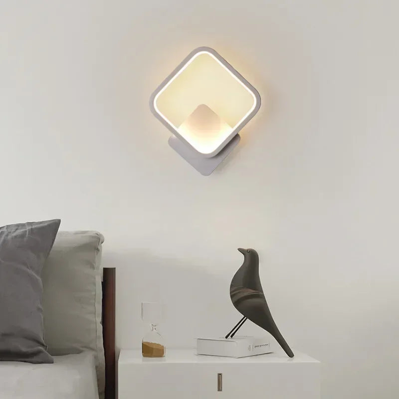 Modern Minimalist LED Wall Sconce – Indoor Living Room, Bedroom & Corridor Light