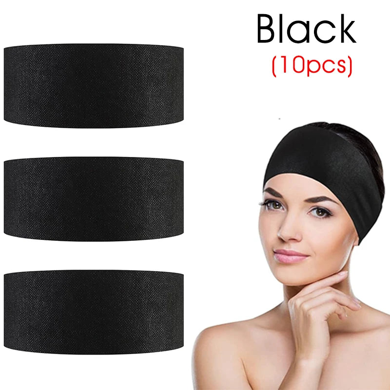 Disposable Facial Headbands – Soft Non-Woven SPA & Salon