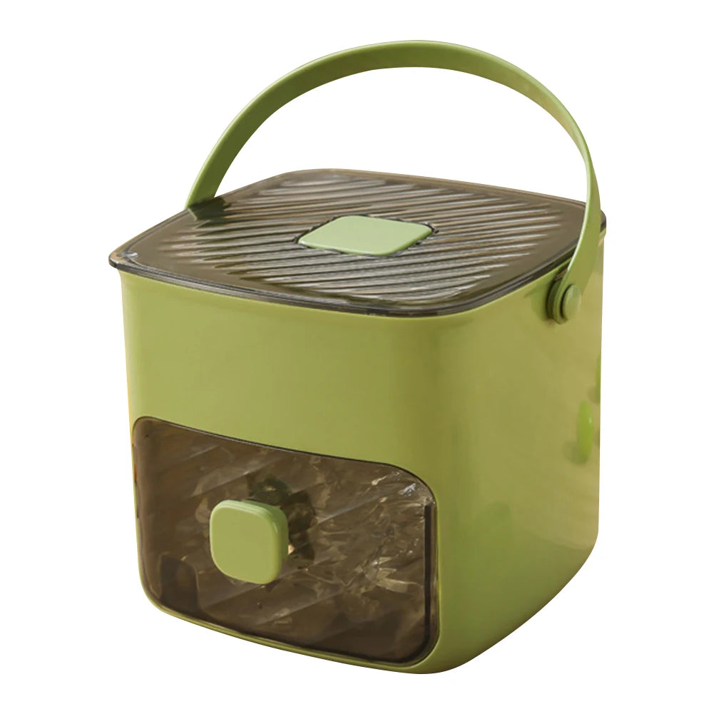Portable Countertop Ice Maker Machine – With Storage Drawer