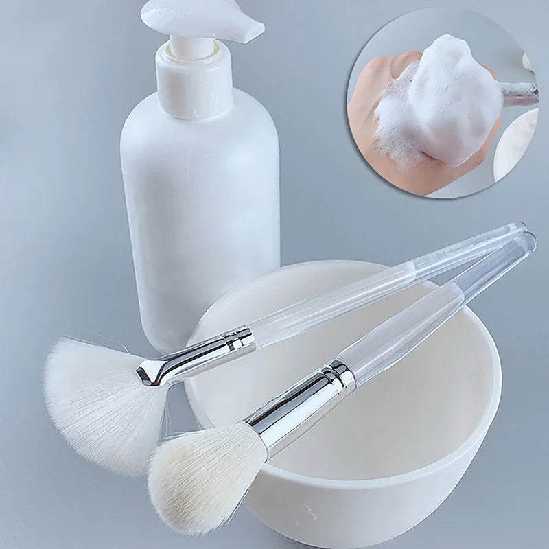 Soft Facial Cleansing & Mask Brush – Portable Skin Care Tool