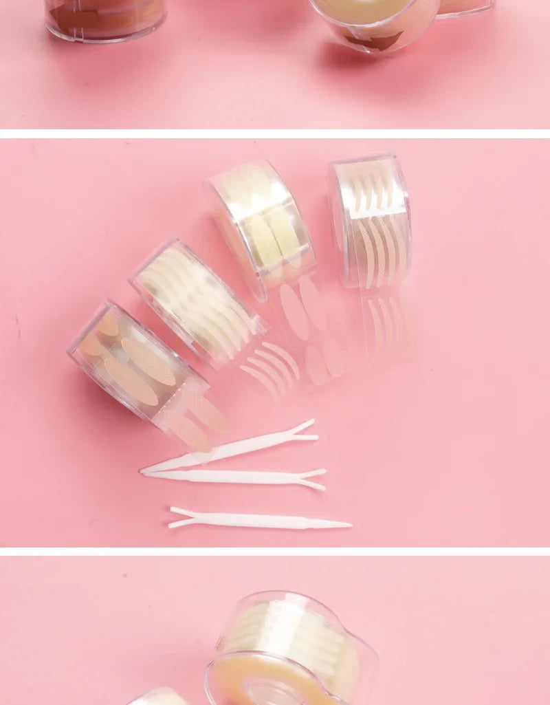600pc Double Fold Eyelid Tape – Invisible Self-Adhesive Eye Lash Shadow Patch