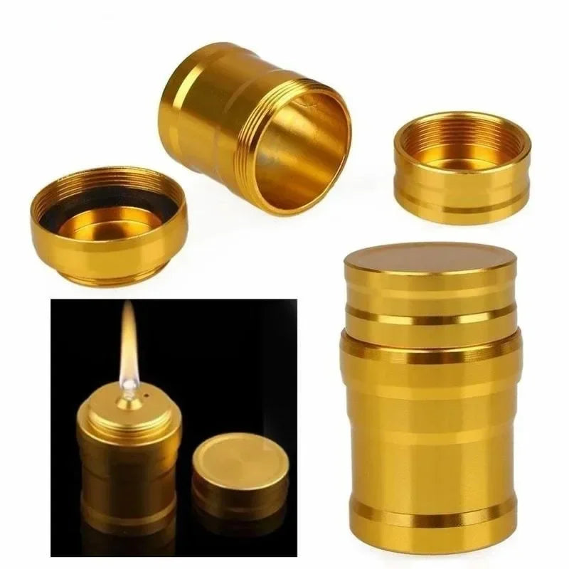 Portable 10ml Mini Alcohol Lamp – Outdoor Hiking & Camping Stove Ignition Tool