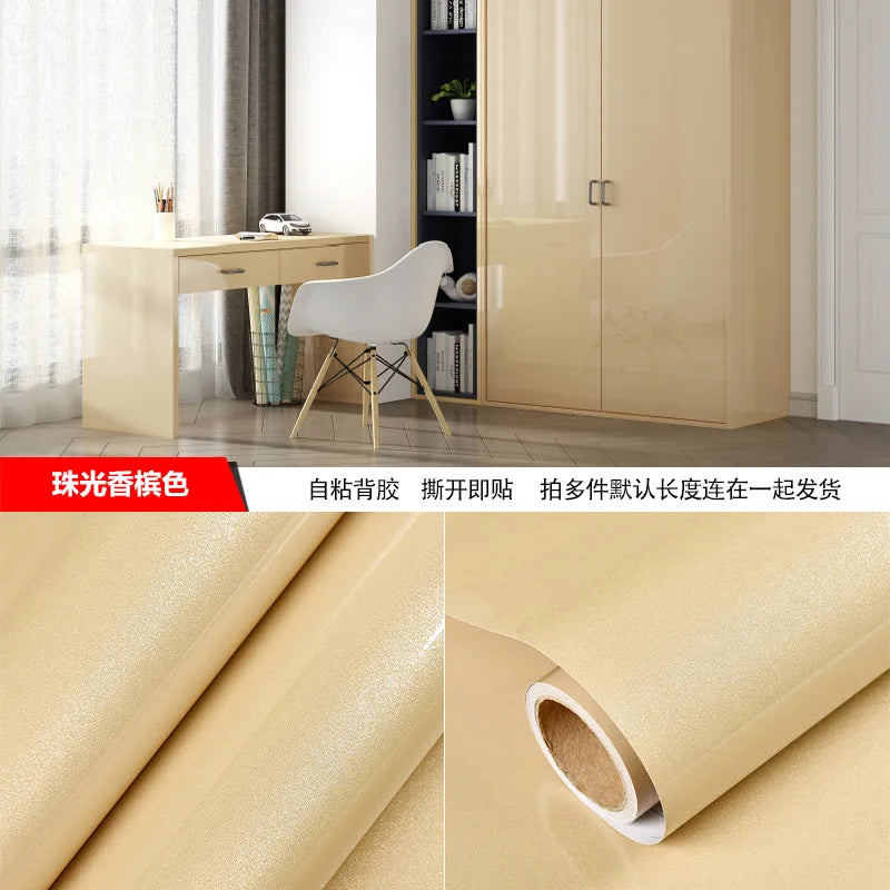 Marble Kitchen Wall Sticker – Waterproof Self-Adhesive Vinyl Film