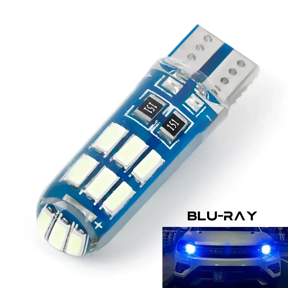 T10 W5W Car LED Signal Bulbs – 6000K White, Pack of 2 or 4