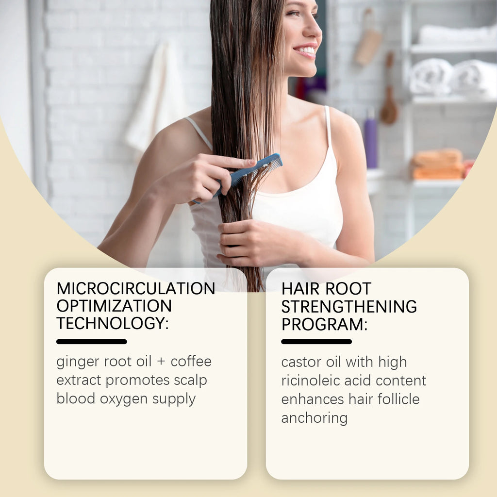 Natural Vegan Hair Growth Oil – Nourishing Treatment for Dry & Damaged Hair