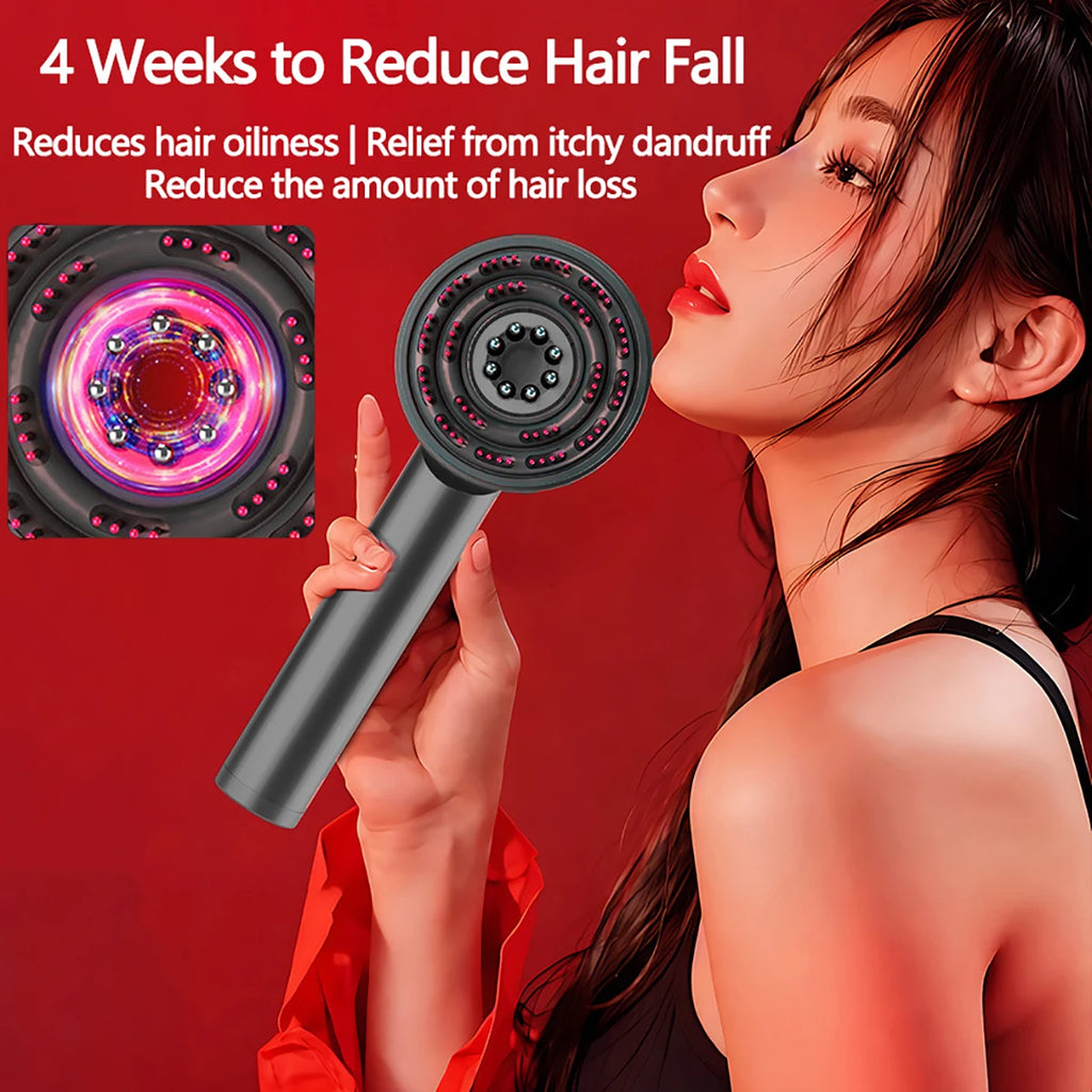 Electric Scalp Massaging Comb – Hair Growth & Relaxation