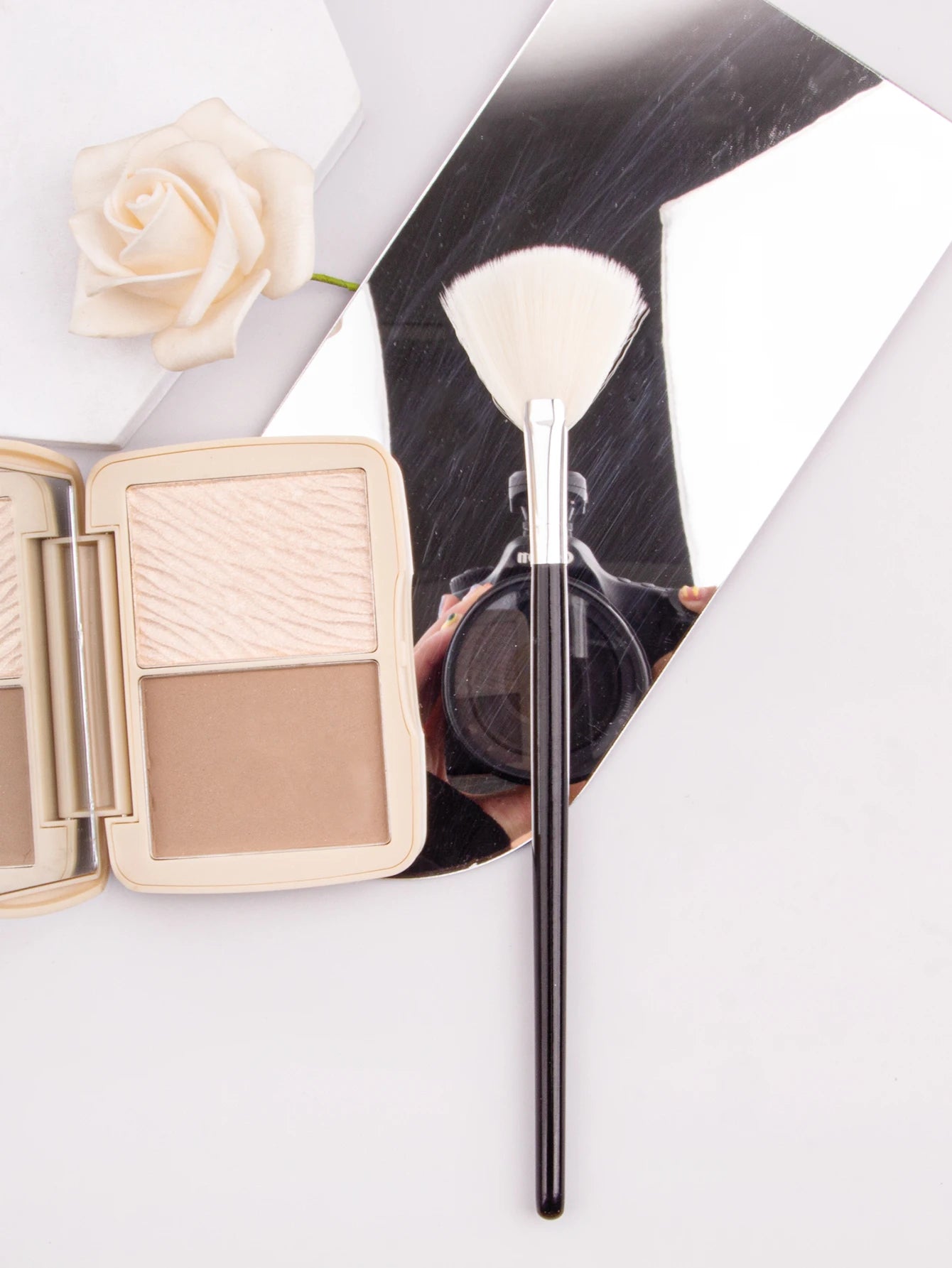 Face Mask Brush Set – Soft Fan & Acid Applicator Brushes