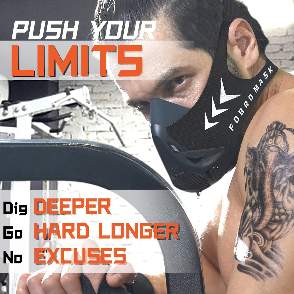 Running Elevation Training Mask - Boost Endurance & Cardio