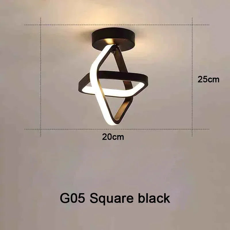 LED Strip Aisle Ceiling Light – Modern Minimalist Corridor, Balcony & Staircase Lamp