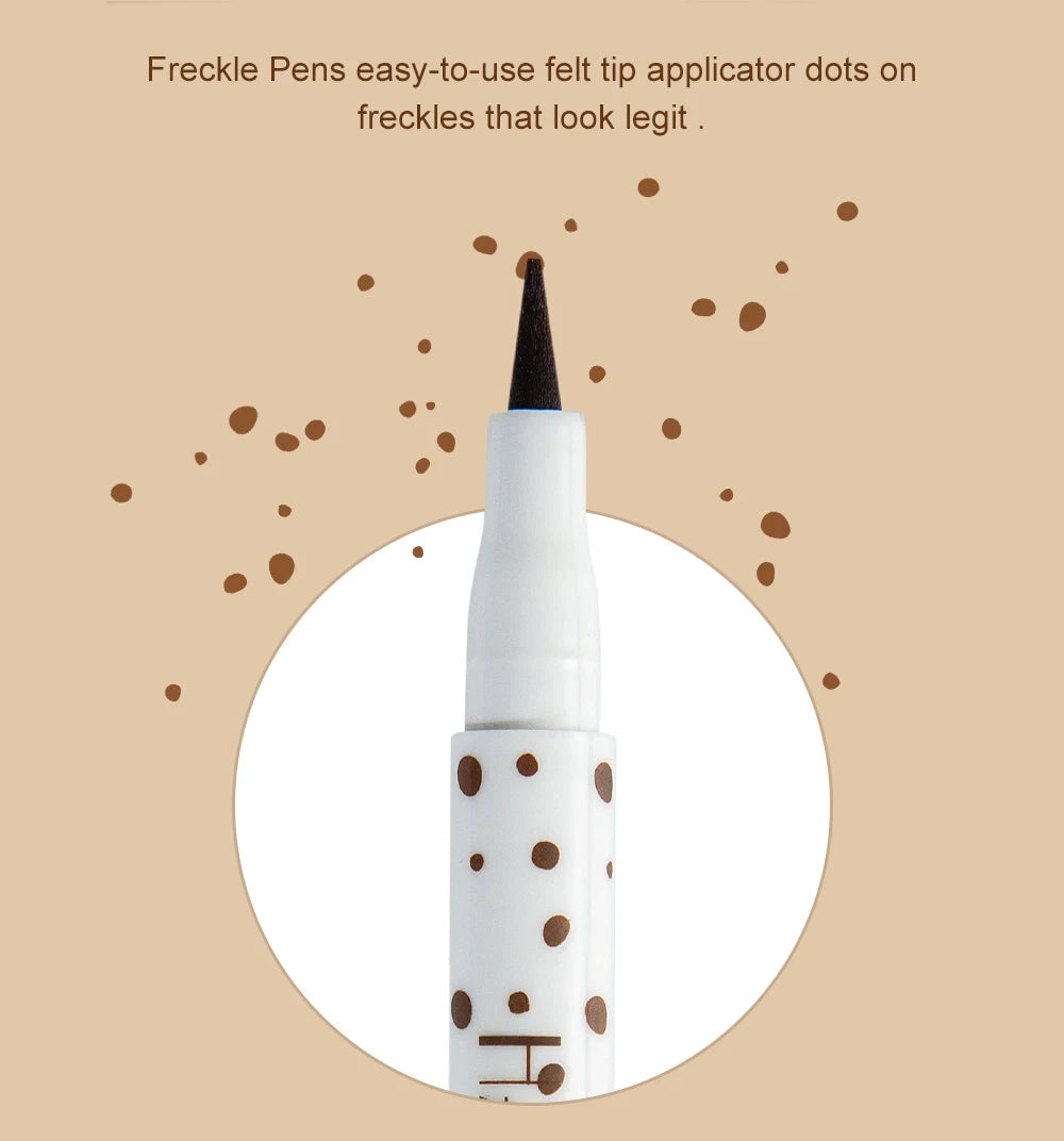 Waterproof Faux Freckle Makeup Pen – Natural Freckle Effect