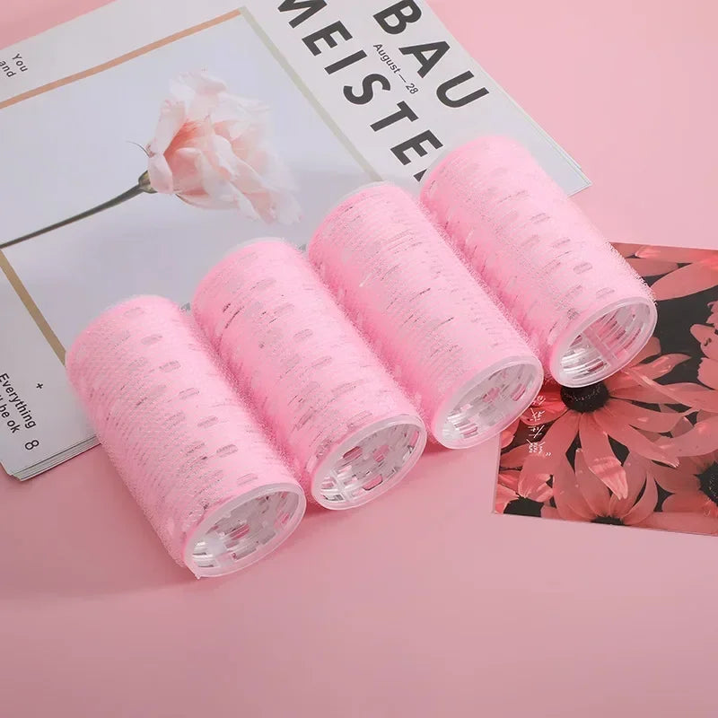 DIY Self-Adhesive Hair Rollers – Magic Styling Curlers for Women