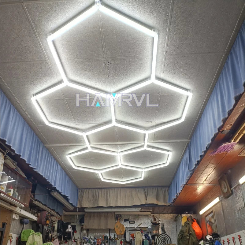Hexagon LED Ceiling Light