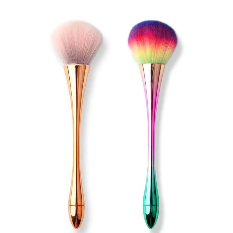 Fluffy Nail Dust Cleaning Brush – Soft Glitter Powder Brush