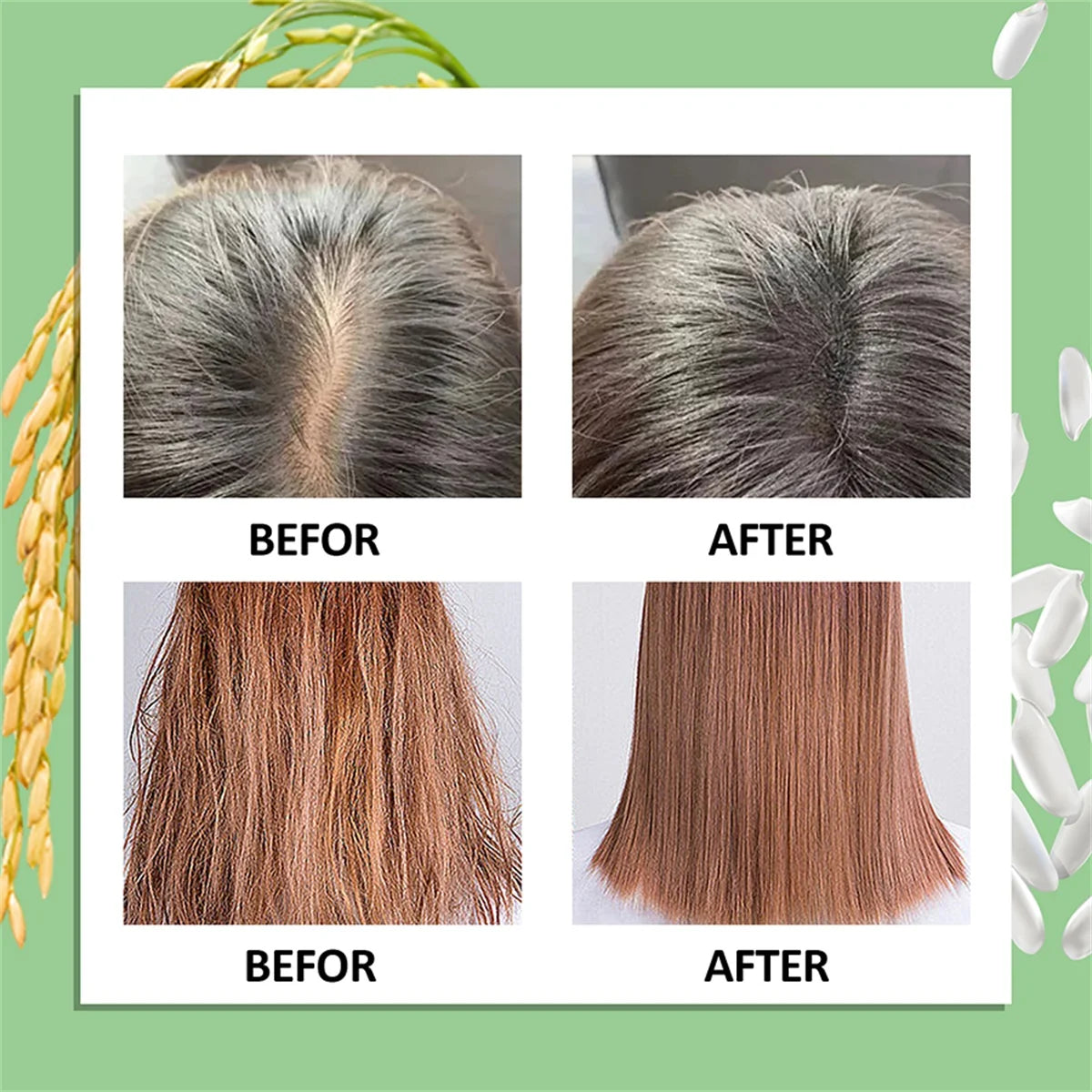 Rice Water Hair Growth & Repair Spray – 100ml