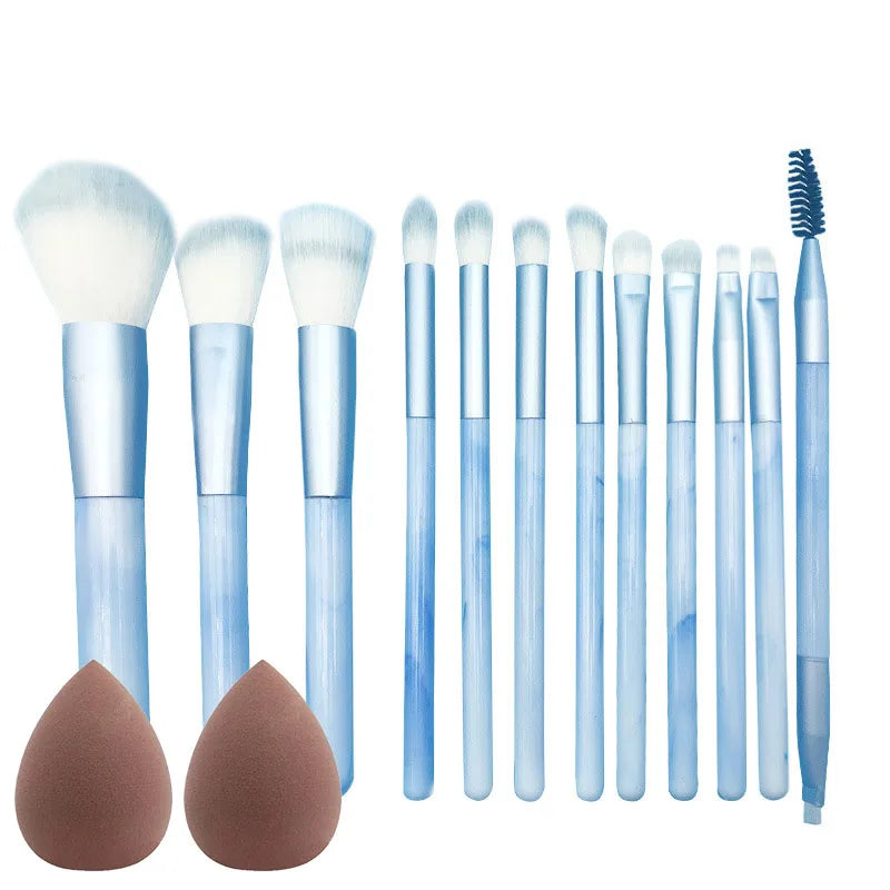 10/14pc Makeup Brush Set – Super Soft Eyeshadow & Foundation Brushes